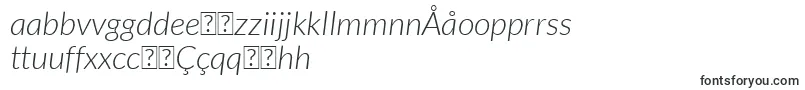 Шрифт LatoLightitalic – узбекские шрифты