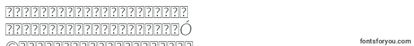 Czcionka LatoLightitalic – ujgurskie czcionki