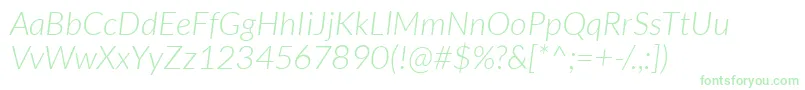 LatoLightitalic Font – Green Fonts