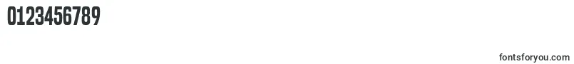 BuiltTitlingSb Font – Fonts for Numbers and Digits