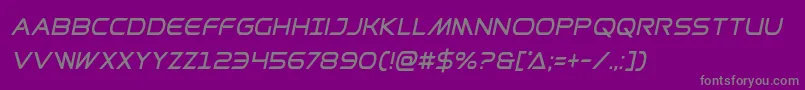 En savoir plus sur la police Prometheancondital Police Prometheancondital – polices grises sur fond violet