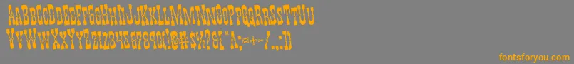 Youngerbrosrotate-fontti – oranssit fontit harmaalla taustalla