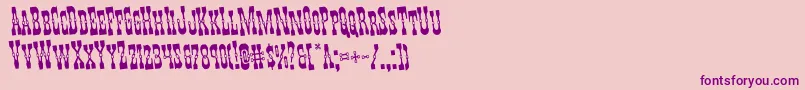 fuente Youngerbrosrotate – Fuentes Moradas Sobre Fondo Rosa