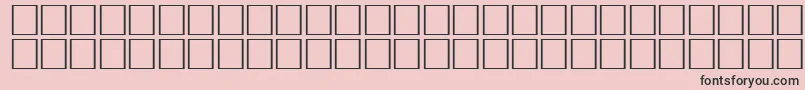 NeptuneRegular Font – Black Fonts on Pink Background