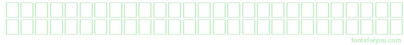 NeptuneRegular-fontti – vihreät fontit