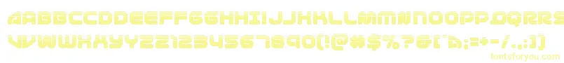 フォント1stenterpriseshalf – 黄色のフォント