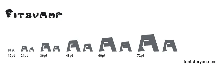 Fitsvamp Font Sizes