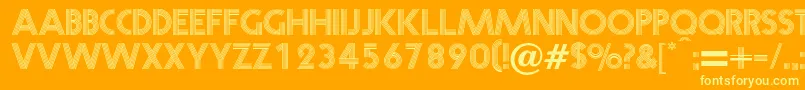 Más sobre la fuente Prisma fuente Prisma – Fuentes Amarillas Sobre Fondo Naranja