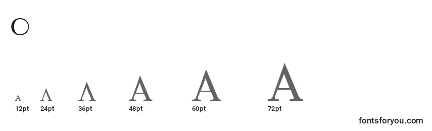 Odnt Font Sizes