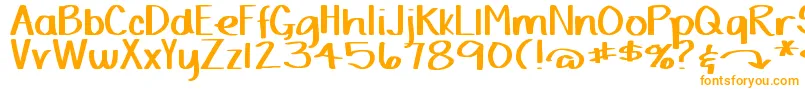 DjbYardSaleMarker Font – Orange Fonts