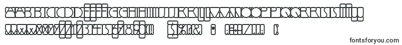 LinotypemindlineOutside-fontti – karkeat fontit