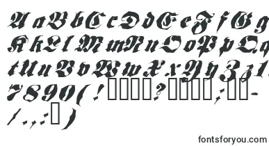 Frakt font – medieval Fonts