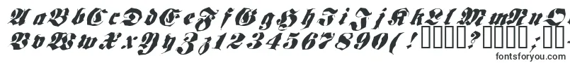 Шрифт Frakt – средневековые шрифты