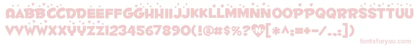 Weitere Informationen zur Fontdinerdotcom Luvable-Schriftart Fontdinerdotcom Luvable-Schriftart – Rosa Schriften