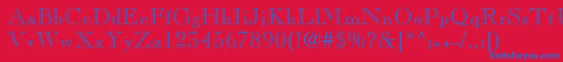 More about Pinchiopenface Font Pinchiopenface Font – Blue Fonts on Red Background