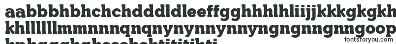 Шрифт YonkyBlackDemoffp – сесото шрифты