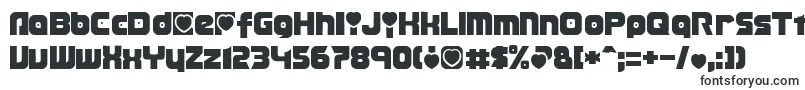 Шрифт Transmaidens – шрифты с фиксированной шириной