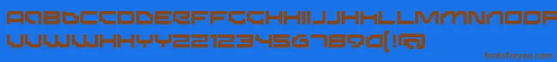 Lisätietoja DominatorMedium-fontista DominatorMedium-fontti – ruskeat fontit sinisellä taustalla