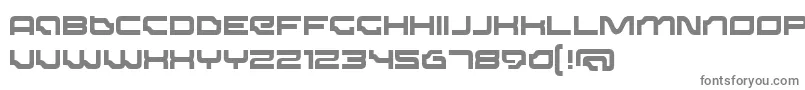 DominatorMedium Font – Gray Fonts on White Background