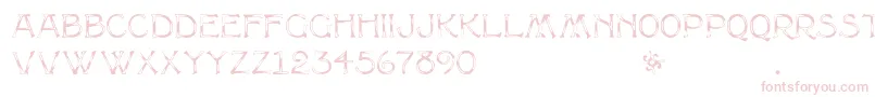 Fonte Multiformcaps – fontes cor-de-rosa