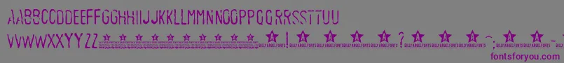 SedexPersonalUse Font – Purple Fonts on Gray Background