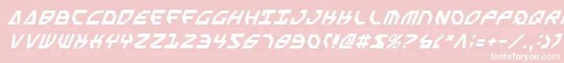 Sscriptv2i Font – White Fonts on Pink Background