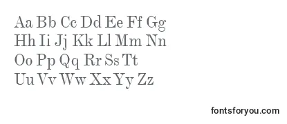 Review of the ModernmtCondensed Font