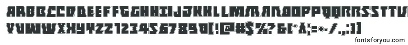 Czcionka Halfshellheroacad – czcionki, zaczynające się od H