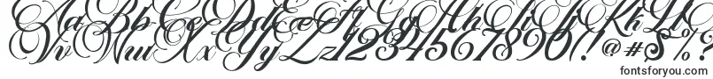 Czcionka Marchell – czcionki kaligraficzne
