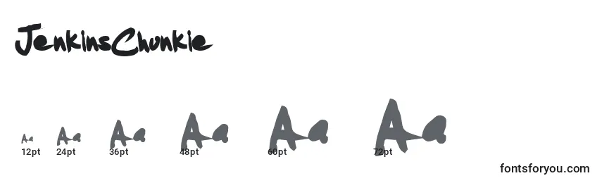 JenkinsChunkie Font Sizes