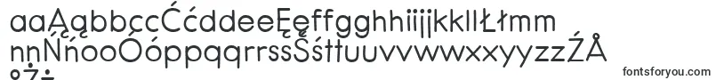CenturaRoundBold-Schriftart – polnische Schriften