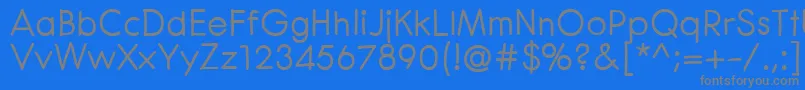 CenturaRoundBoldフォントについての詳細 フォントCenturaRoundBold – 青い背景に灰色の文字