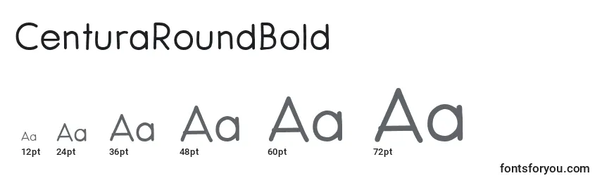 CenturaRoundBold Font Sizes