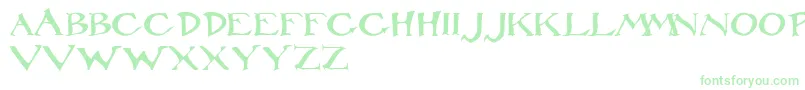 Więcej informacji o czcionce RackhamRegular Czcionka RackhamRegular – zielone czcionki na białym tle