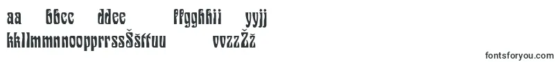 Czcionka Siegfried – litewskie czcionki