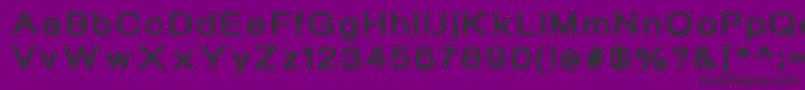 フォントNeogramExtraboldextd – 紫の背景に黒い文字