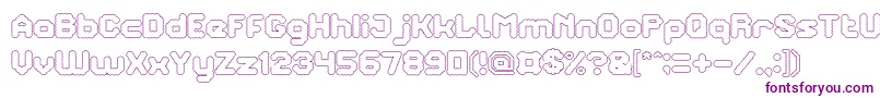 TheBrainHollow Font – Purple Fonts