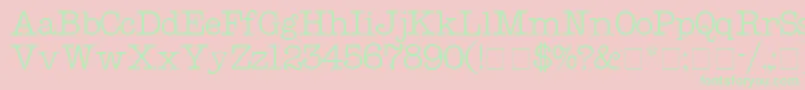 fuente KeyboardDisplaySsi – Fuentes Verdes Sobre Fondo Rosa