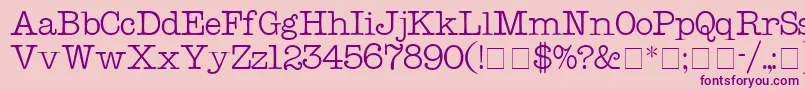 fuente KeyboardDisplaySsi – Fuentes Moradas Sobre Fondo Rosa