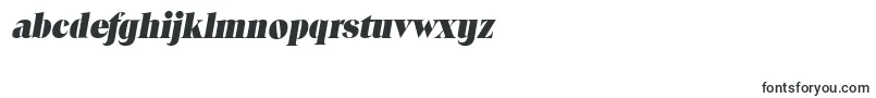 ToledoserialHeavyItalic Font – Alphabet Fonts