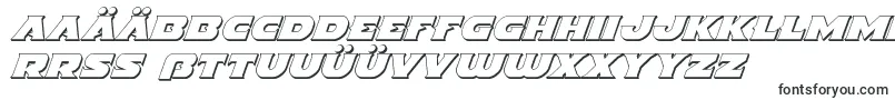 Шрифт Indigodemon3Dital – немецкие шрифты
