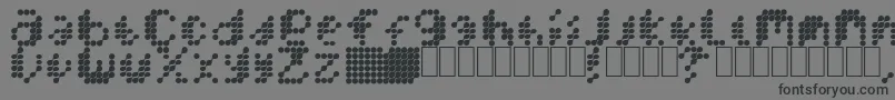 MercuryBlob Font – Black Fonts on Gray Background