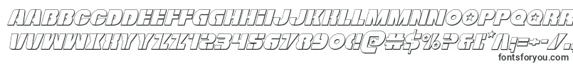 Шрифт Freedomfighter3Dital – шрифты с фиксированной шириной