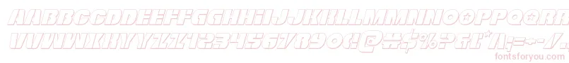 Freedomfighter3Dital Font – Pink Fonts