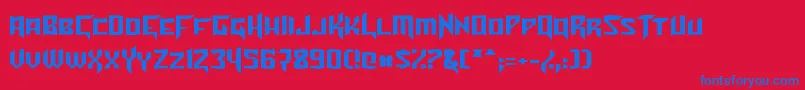 Más sobre la fuente TurokNormal fuente TurokNormal – Fuentes Azules Sobre Fondo Rojo