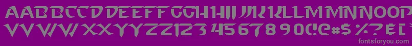 fuente StarcraftNormal – Fuentes Grises Sobre Fondo Morado
