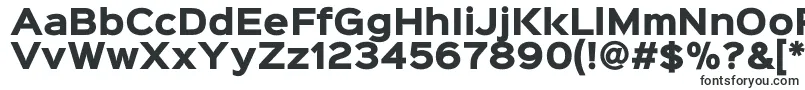 Шрифт Sinkinsans800black – высокие шрифты