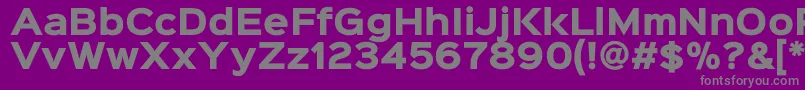 More about Sinkinsans800black Font Sinkinsans800black Font – Gray Fonts on Purple Background