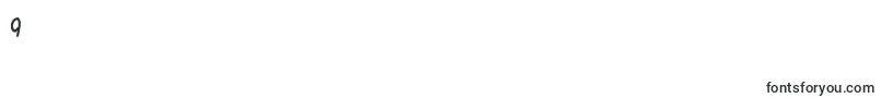Homeboysarebackintown Font – Fonts for Digit 9