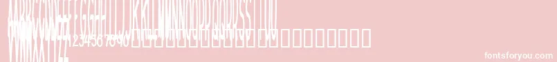 Homeboysarebackintown Font – White Fonts on Pink Background